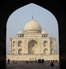 India, Agra, Taj Mahal, Red Fort - Okt.2012