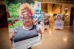 100322 Exposición fotográfica 'mujeres con VIH luchando contra la discriminación'