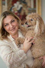 Дама с собачкой - Lady with a dog