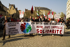 Manifestation antiraciste à Caen