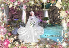 Celtic Fairy Gown V2 & Celtic Wedding Fairy Gown
