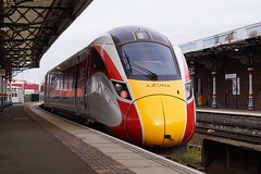 LNER Azuma Service from Middlesbrough to London King's Cross