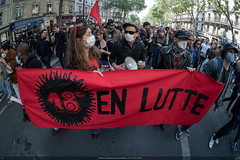 Paris, journée internationale des travailleurs, le 1er mai 2022