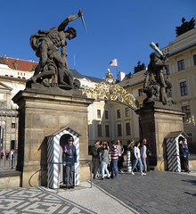Prague, Hradčany, le château.