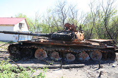 Tanks on the Kyiv - Zhytomyr Highway