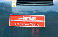 255 GWR HST Castle nameplates