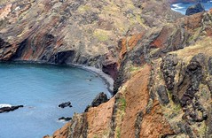 Hiking the 'Ponta de Sao Lourenco' - North East Madeira. 