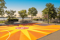 Hoops in the Sun Basketball Court Murals