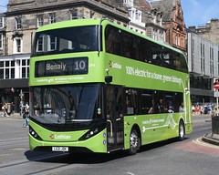 UK - Bus - Lothian - Lothian Buses - BYD Enviro 400 City EV - Nos 291 to 294