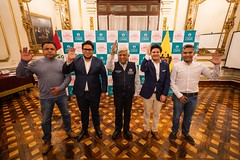 090622 Alcalde Miguel Romero en reunión con alcaldes de Lima Norte