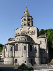 Auvergne 2022. Basilica di N.D. d'Orcival a Orcival