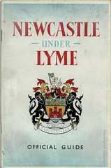 Newcastle under Lyme official guide, c1955