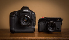 Canon EOS-1D Mark IV (2009) / Fujifilm X-Pro1 (2012)