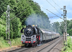2022.06.24: Dampfschnellzug vom Niederrhein nach Koblenz und Boppard