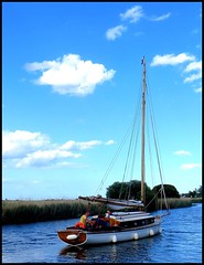 Traditional Norfolk Broads Boats