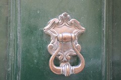 Old door handles and knockers