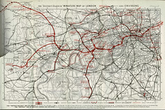 District Railway miniature Map of London & Environs, 6th edition, 1903
