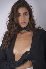 Anna Aminou, Model.