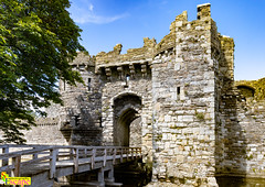 Beaumaris Castle, Ynys Mon (Angelsey), Cymru (Wales). UK. Europe.