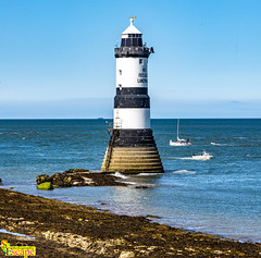 Penmon Point Lighthouse, Ynys Mon (Angelsey), Cymru (Wales). UK. Europe.