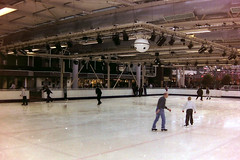 St enoch centre ice rink.