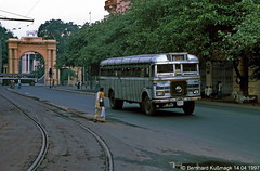 Kolkata (Kalkutta) Bus 1997 und 2023