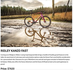 Ridley Kanzo Fast LTD  Gravel Bike