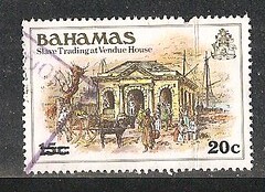 Stamp mix from Bahamas