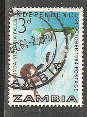 Stamp mix from Zambia