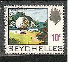 Stamp mix from  the Seychelles