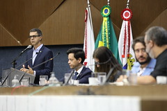 Sup. de Mobilidade Urbana André Dantas apresenta na Câmara Municipal balanço do transporte coletivo após subsídio - 23/08/2022
