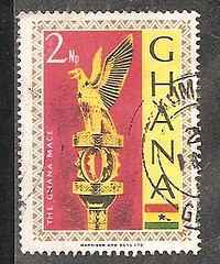 Stamp mix from Ghana