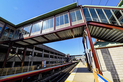 Rebuilt Overpass at Long Island Rail Road Huntington Station