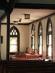 Corner of the sanctuary, Goodwill Baptist Church, Kalorama Road NW, Washington, D.C.