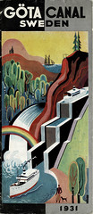 Göta Canal, 1931 - tourism leaflet