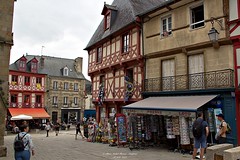 Château et village de Josselin Morbihan 18 août 2022
