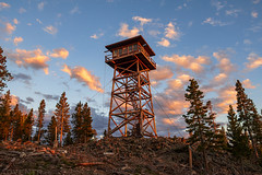 Spruce Mountain Fire Lookout Tower (8-30-22 - 9-1-22)