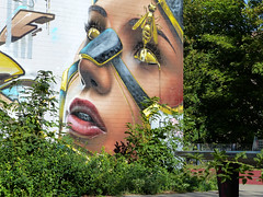Rostocker Graffities, Aufkleber, Skulpturen & Stillleben