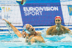 35th European waterpolo championship. Men. Cuartos. ESP-GRE Split 2022
