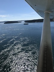 Seaplane views, San Juan Islands