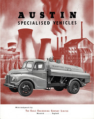 Austin Specialised Vehicles : pubicity brochure with the Eagle Engineering Co Ltd, c1955
