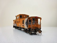 Rapido Trains  Angus Wide Vision Caboose CP Graffiti Exclusive #434508 Detailed