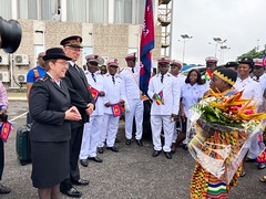 Ghana celebrates with international leaders