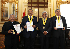 Alcalde Miguel Romero, reconoce a promotores de la campaña solidaria Respira Perú