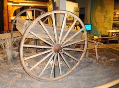 Mormon Handcart at Church History Museum