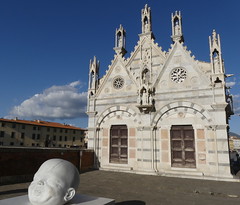 Toscana. Pisa, Chiesa di Santa Maria della Spina e Lungarno