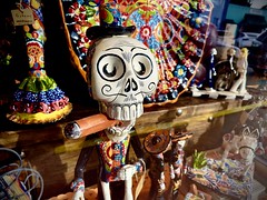 Day of the Dead Window Display