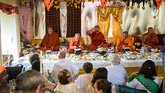 Bon Katen Festival at Wat Santivana
