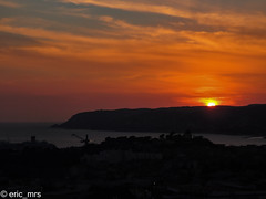 2022-09 Marseille Bay sunset