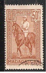 Stamp mix from Madagascar